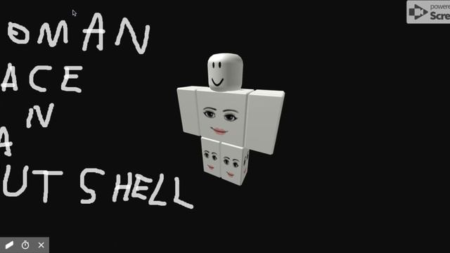 Roblox Woman Face In A Nutshell смотреть онлайн