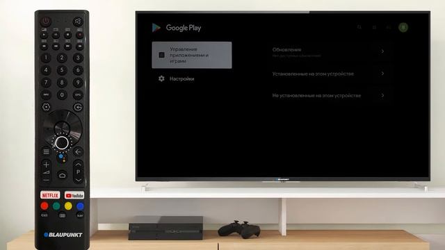 Как проверить обновления для установленных приложений телевизора Blaupunkt смотреть онлайн