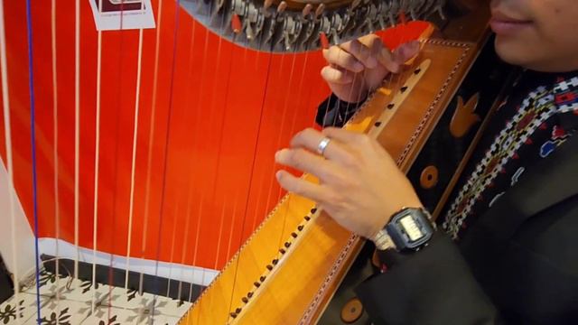MARIO MARIANO SILVA ...gran talento paraguayo en el arpa. Actuó en Loren RESTO de Barcelona смотреть онлайн