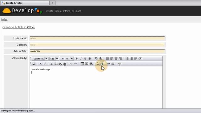 DevelopPHP Article Writing with Advanced HTML Editing смотреть онлайн