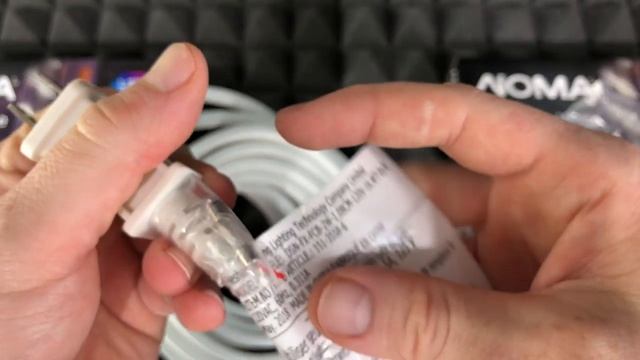 NOMA Outdoor LED Neon Rope Christmas Lights, Pure White Unboxing смотреть онлайн