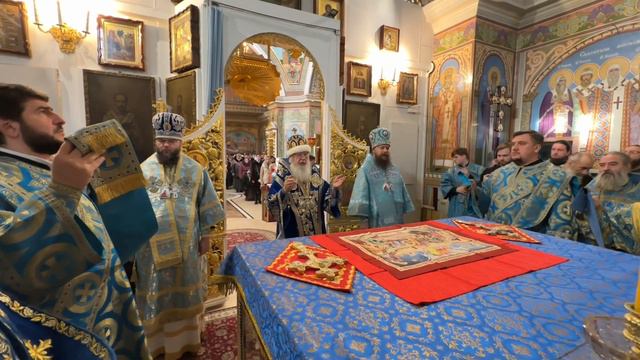 День памяти иконы Божией Матери «Млекопитательница» в Свято-Успенском мужском монастыре смотреть онлайн