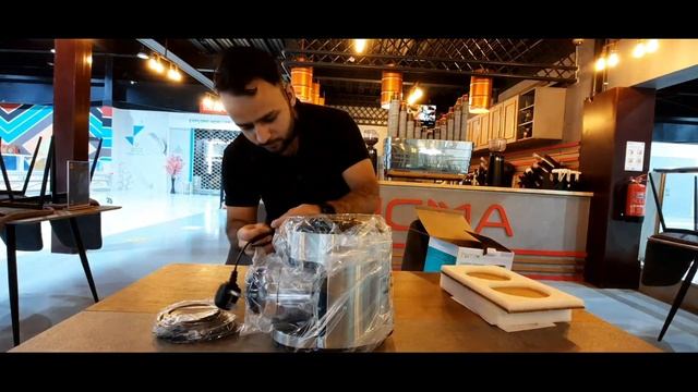 Unboxing Homix Espresso Grinder For My Home ? Barista From Noon Product Of Homix | طاحونة بسعر رخيص смотреть онлайн