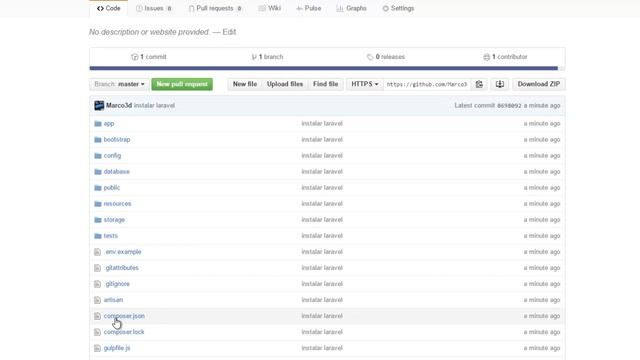 Subir proyecto de Laravel 5.2 a Github смотреть онлайн