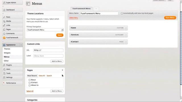 WordPress Navigation Menu | ThemeFuse.com смотреть онлайн
