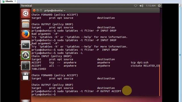 IP TABLES AND SETTING FILTERING RULES смотреть онлайн