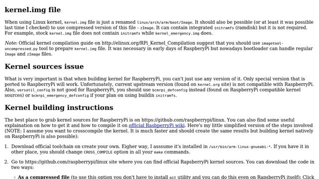 Raspberry Pi: building kernel image (.img) including ramdisk (2 Solutions!!) смотреть онлайн