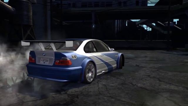 NFS Most Wanted BMW M3 GTR Sound
