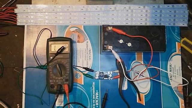 Посылка из Китая, распаковка и тест Светодиодная линейка smd 7020 и светодиоды 1 ватт смотреть онлайн