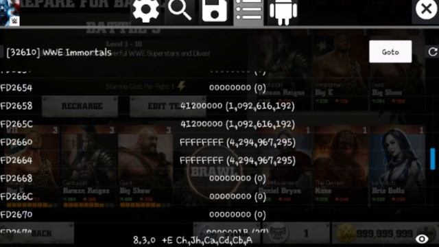 Wwe immortals how to unlock all characters using gameguardian смотреть онлайн