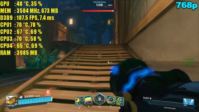 Paladins On GTX 1050 Ultra Graphics | 1080p - 900p - 768p - 720p смотреть онлайн