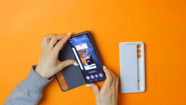 Чехол книжка для Samsung Galaxy S21 Ultra Smart Clear View Cover EF-ZG998CBEGRU смотреть онлайн