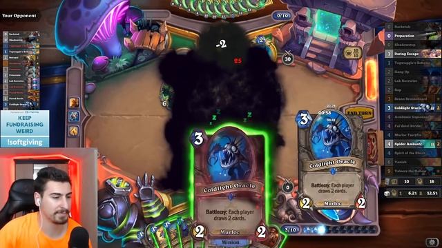 Making My Opponents Draw Infinite Cards With My Mill Rogue |Remember Vanish & Coldlight| Hearthston смотреть онлайн