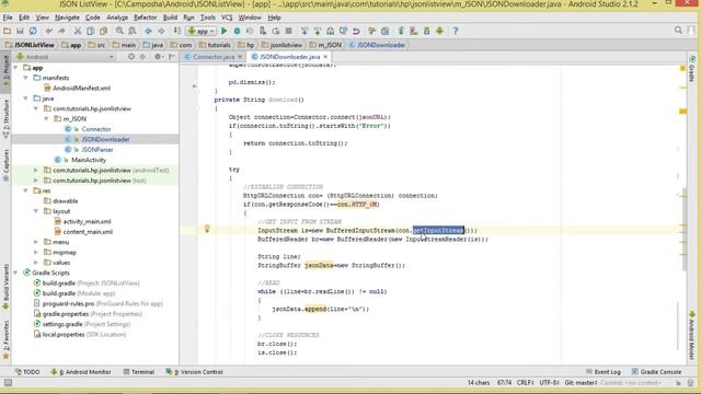 Anroid Native JSON Ep.03 : ListView - Download,Parse and Show смотреть онлайн