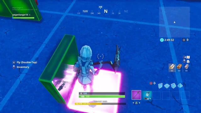 Marshmallow song alone in FORTNITE смотреть онлайн