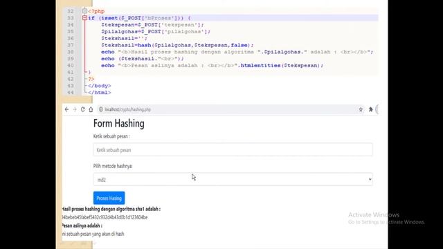 Cryptography - Hashing pada Pemrograman PHP смотреть онлайн