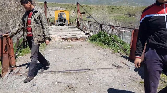 Висячий опасный мост река кок су смотреть онлайн