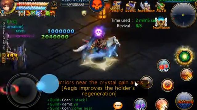 [WP Legend of King] Alcavan Fortress (Extreme Hard 77) 3 Stars walkthrough смотреть онлайн