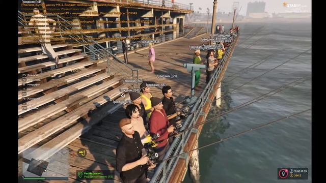 GTA 5 RP Рыбачим до посинения и отвозим продавать смотреть онлайн