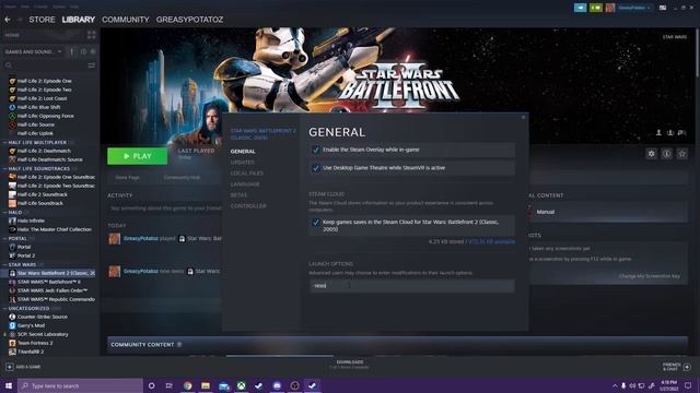 Star Wars Battlefront 2 (2005) Widescreen fix смотреть онлайн