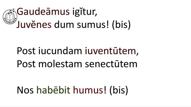Гимн студентов Gaudeamus. История создания, подробный разбор. Кто такие ваганты? Исполнение гимна. смотреть онлайн