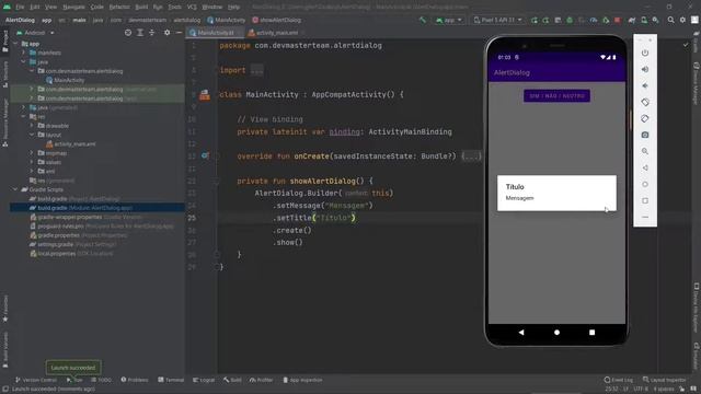 Android Kotlin - Como criar Alert Dialog смотреть онлайн