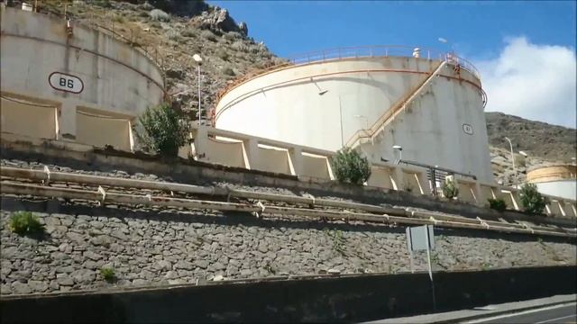 Санта-Крус-де-Тенерифе - Santa Cruz de Tenerife. Поездка по городу смотреть онлайн