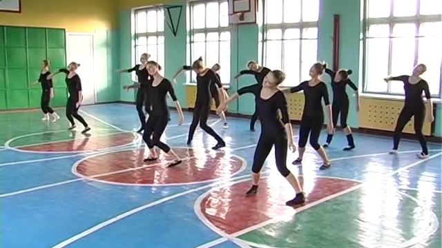 Мастерская хореографии.Постановка нового танца Людмилой Попович. смотреть онлайн