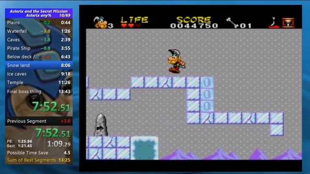 Speedrun commenté: Asterix and the Secret Mission Asterix any% смотреть онлайн
