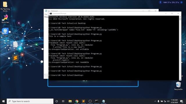 50. File Handling in Python смотреть онлайн