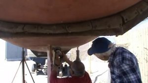 Таганрог  Яхт клуб 5 й причал  Ремонт яхты Луч, Борьба с осмосом . Часть 2. Совещания закончились?