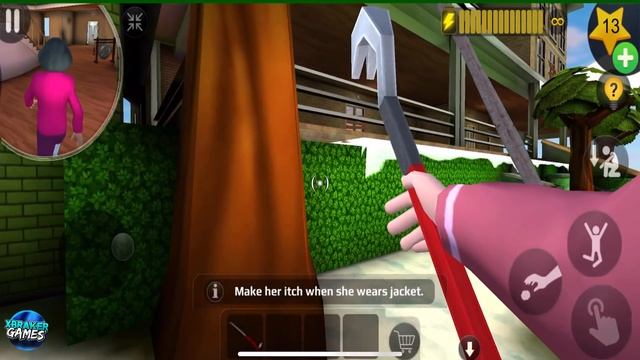 Scary Teacher 3D - All Levels Unlocked | CHAPTER 3 CHRISTMAS SHENANIGANS | Gameplay ( ios, android смотреть онлайн