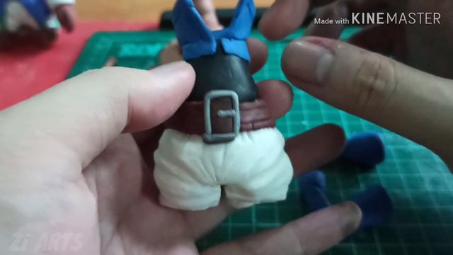 Sculpting Clay | Clay art | Vivi Ornitier from FINAL FANTASY 9 | Air Dry Clay | Timelapse смотреть онлайн