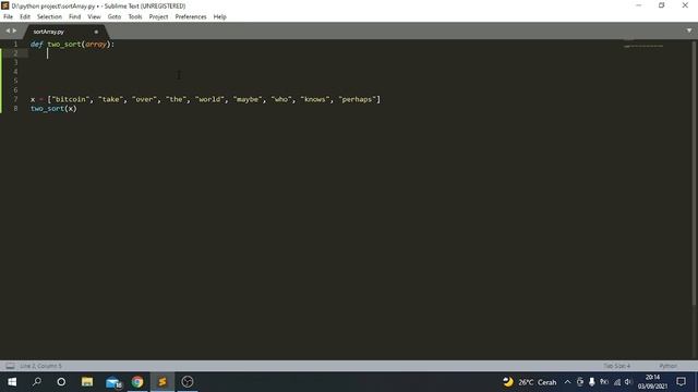 Solusi Coding Logika Bahasa Pemrograman Python смотреть онлайн