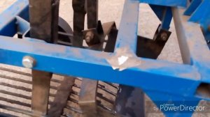 Картофелекопалка  грохотная приводная к тяжелому мотоблоку. Отзыв после сезона эксплуатации.