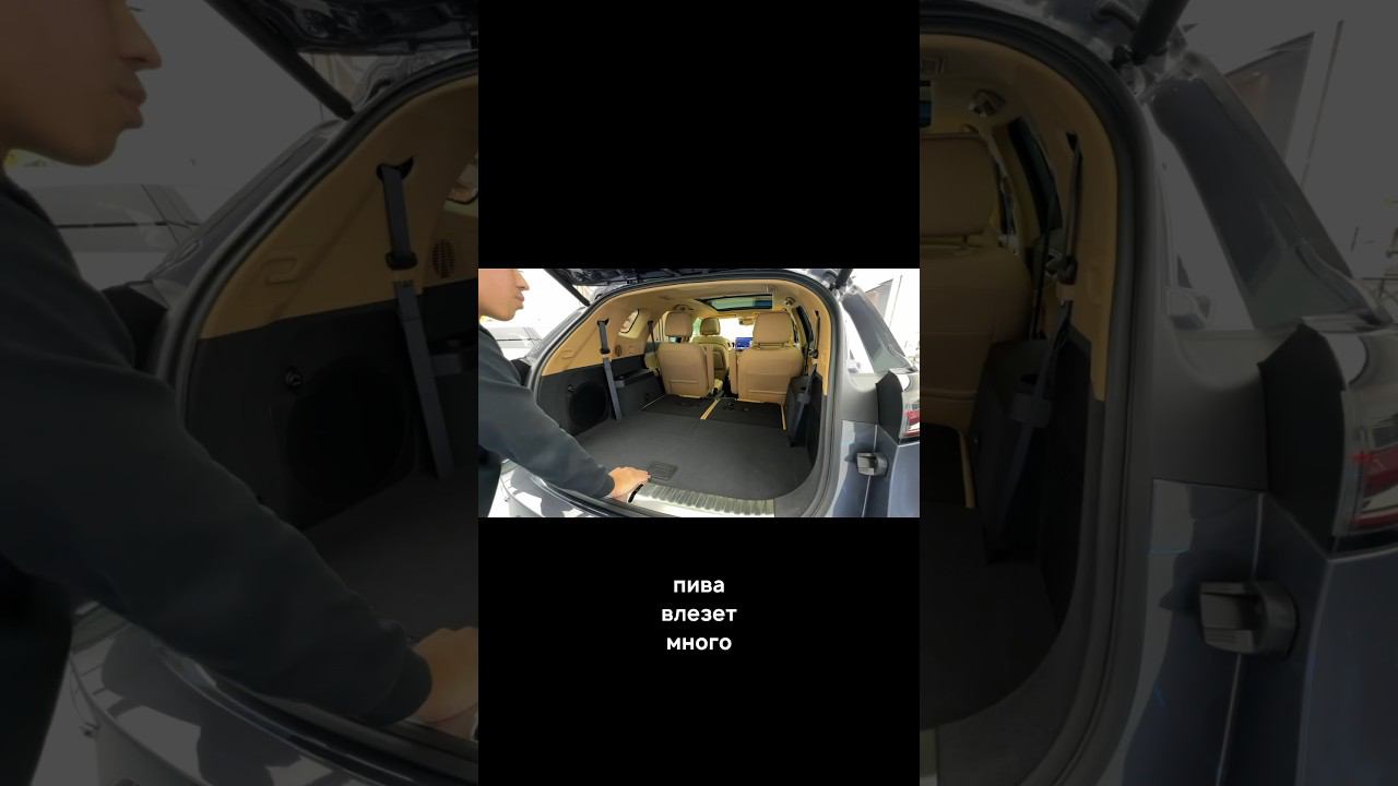 Сколько ящиков пива влезет в багажник Denza N8? Смотри полный обзор авто уже на канале