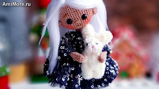 Амигуруми: схема Блондинка. Игрушки вязаные крючком - Free crochet patterns. смотреть онлайн