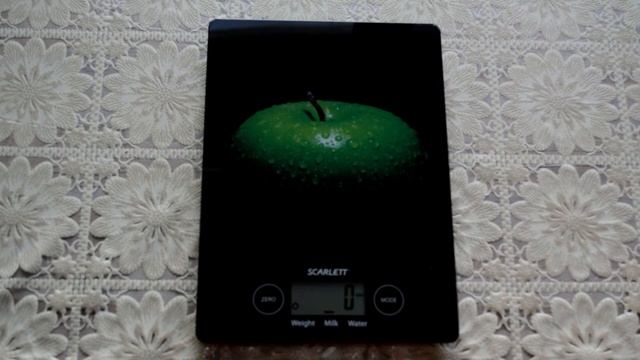 Весы кухонные электронные SCARLETT смотреть онлайн