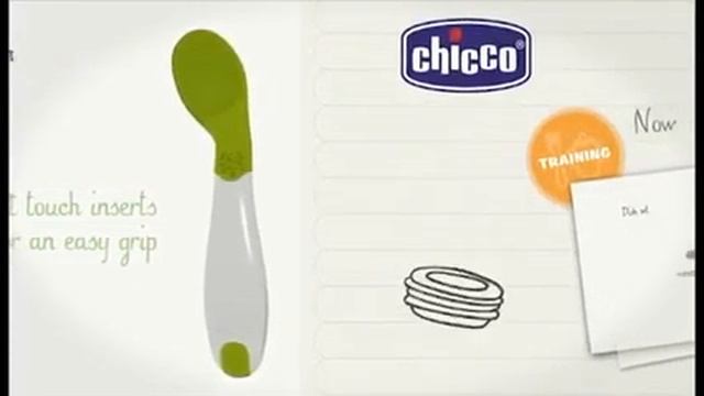 Набор детской посуды Chicco