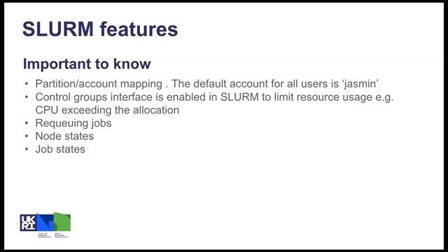 Transition To SLURM - Day 2 - JASMIN Virtual Event