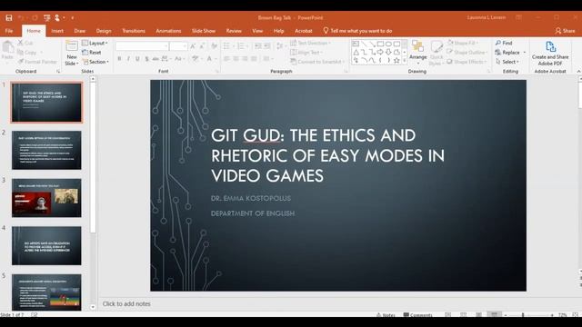 Git Gud: The Ethics and Rhetoric of Easy Modes in Video Games W/ Dr. Emma Kostopolus смотреть онлайн