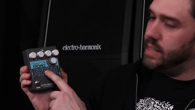 Electro-Harmonix Bass Mono Synth Bass Synthesizer Pedal смотреть онлайн