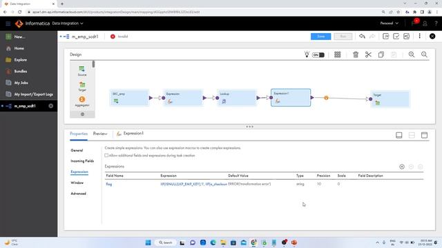 SCD Type1 Implementation in IICS using MD5 checksum смотреть онлайн
