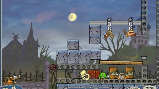 Roly-Poly Cannon: Bloody Monsters Pack - LEVEL 42 смотреть онлайн