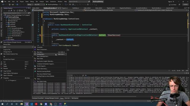 ASP.NET Core MVC 2022 - 16. Dashboard [Part 1] смотреть онлайн