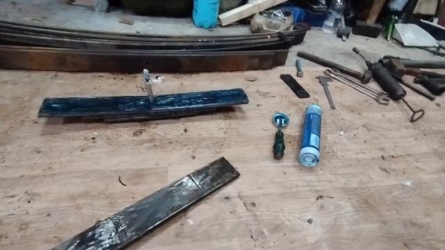 Валдай, замена двух листов рессоры.21 декабря 2023 г. смотреть онлайн