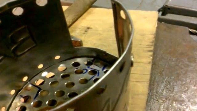 Походная печка "МИР-ВАМ" Изготовление и Первая топка смотреть онлайн