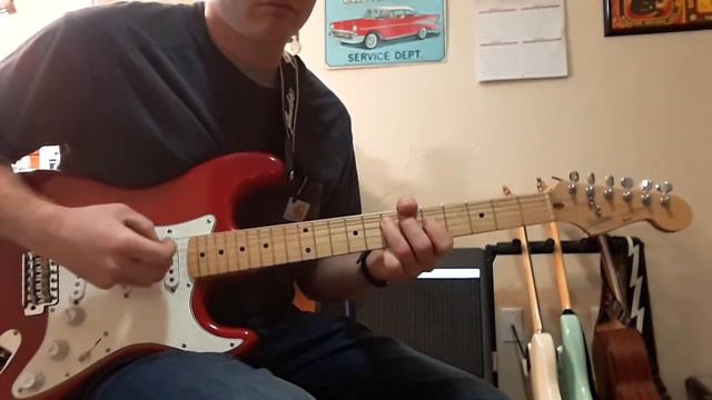 84-87 MIJ Squier Stratocaster jam session смотреть онлайн