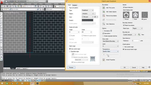 Hatch Command Extra Setting in AutoCad II Hindi/Urdu Tutorial смотреть онлайн