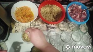 Вкуснейшая перловая каша с мясом в автоклаве Домашний стандарт . Вариант 2